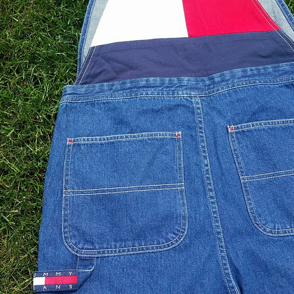 Vintage Tommy Jeans Denim Carpenter Overalls - Picture 3 of 7